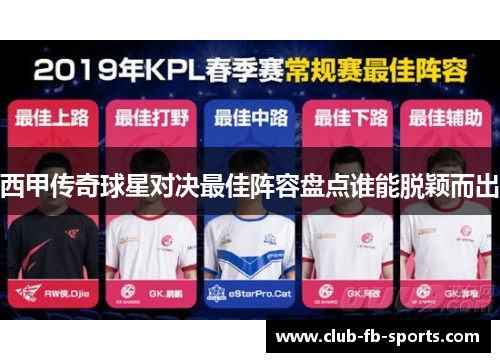 西甲传奇球星对决最佳阵容盘点谁能脱颖而出
